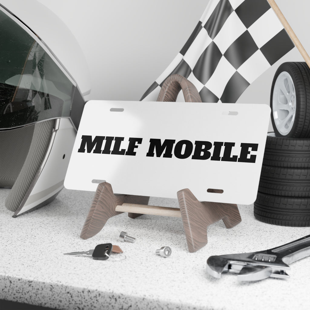 Vanity Plate — "MILF MOBILE" Personalized License Plate