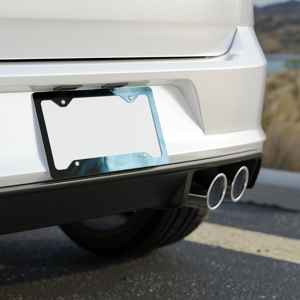 Metal License Plate Frame — Ocean Wave Stainless Steel Car Frame