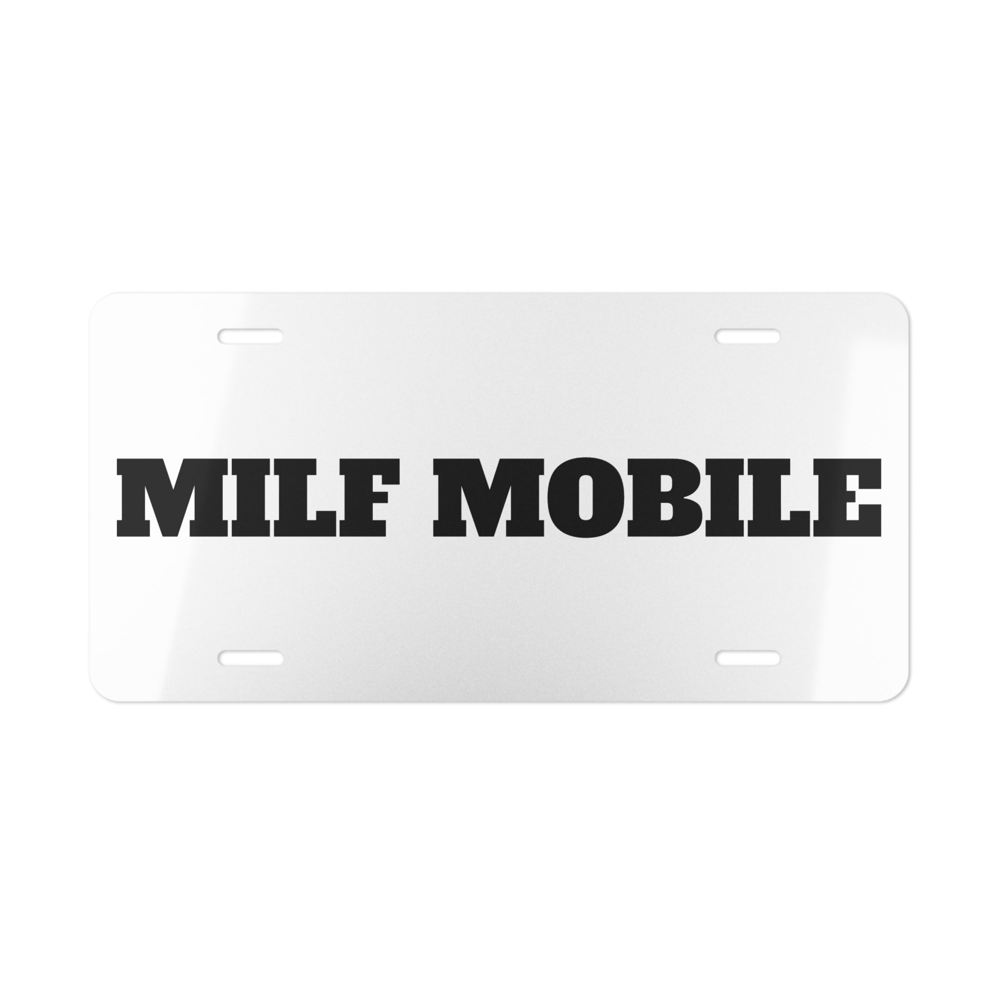 Vanity Plate — "MILF MOBILE" Personalized License Plate