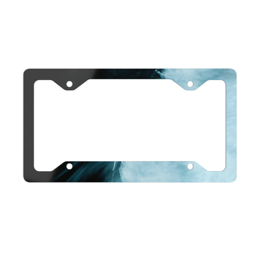 Metal License Plate Frame — Ocean Wave Stainless Steel Car Frame