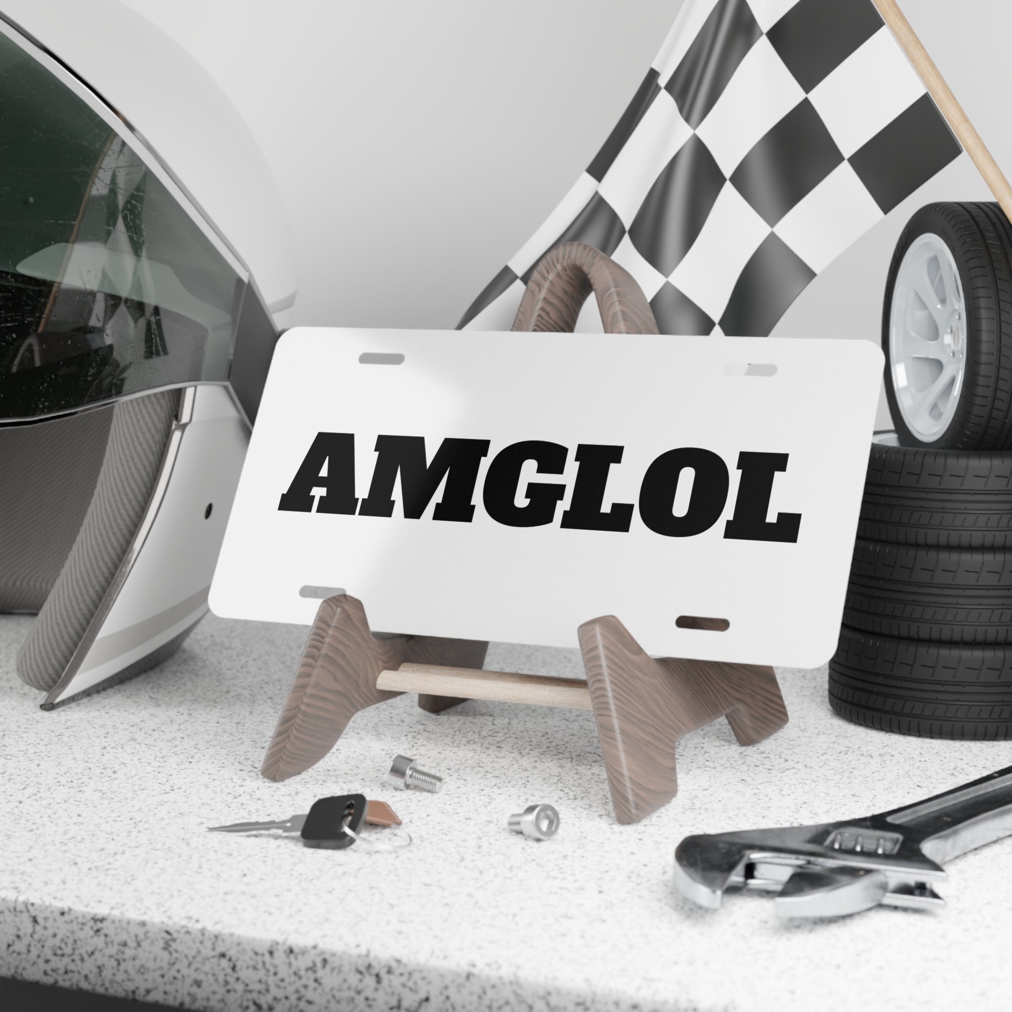 Vanity License Plate - AMGLOL Custom Decorative Plate