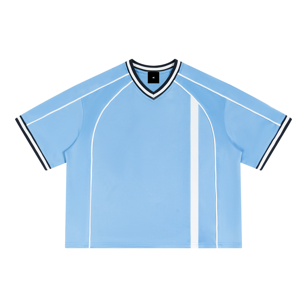 Unisex Boxy V-Neck Soccer Jersey