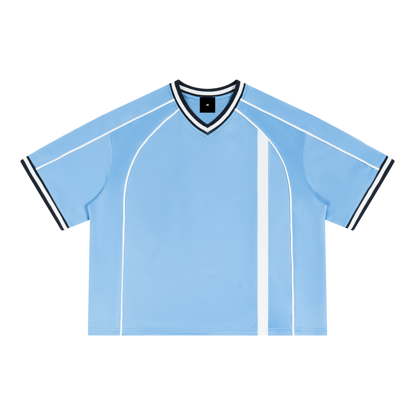 Unisex Boxy V-Neck Soccer Jersey