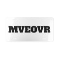 Vanity Plate - Bold Block Letter Custom License Plate (MVEOVR)