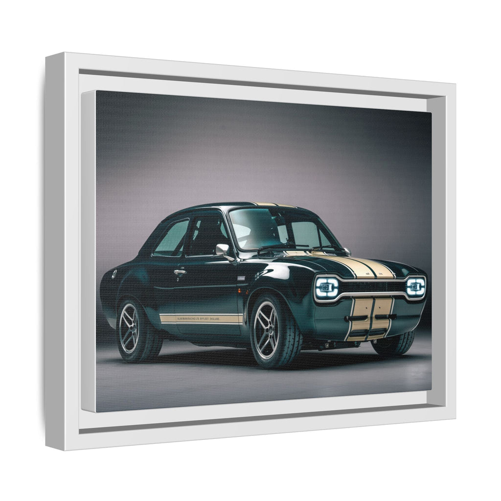Framed Matte Canvas – Classic Retro Muscle Car Wall Art